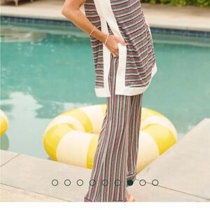 Mini Bermuda Top and Hepburn High Rise Trousers